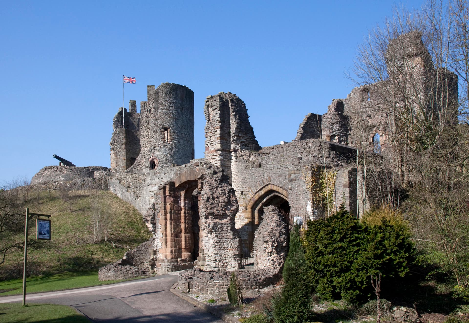 Dudley Castle entrance, West Midlands