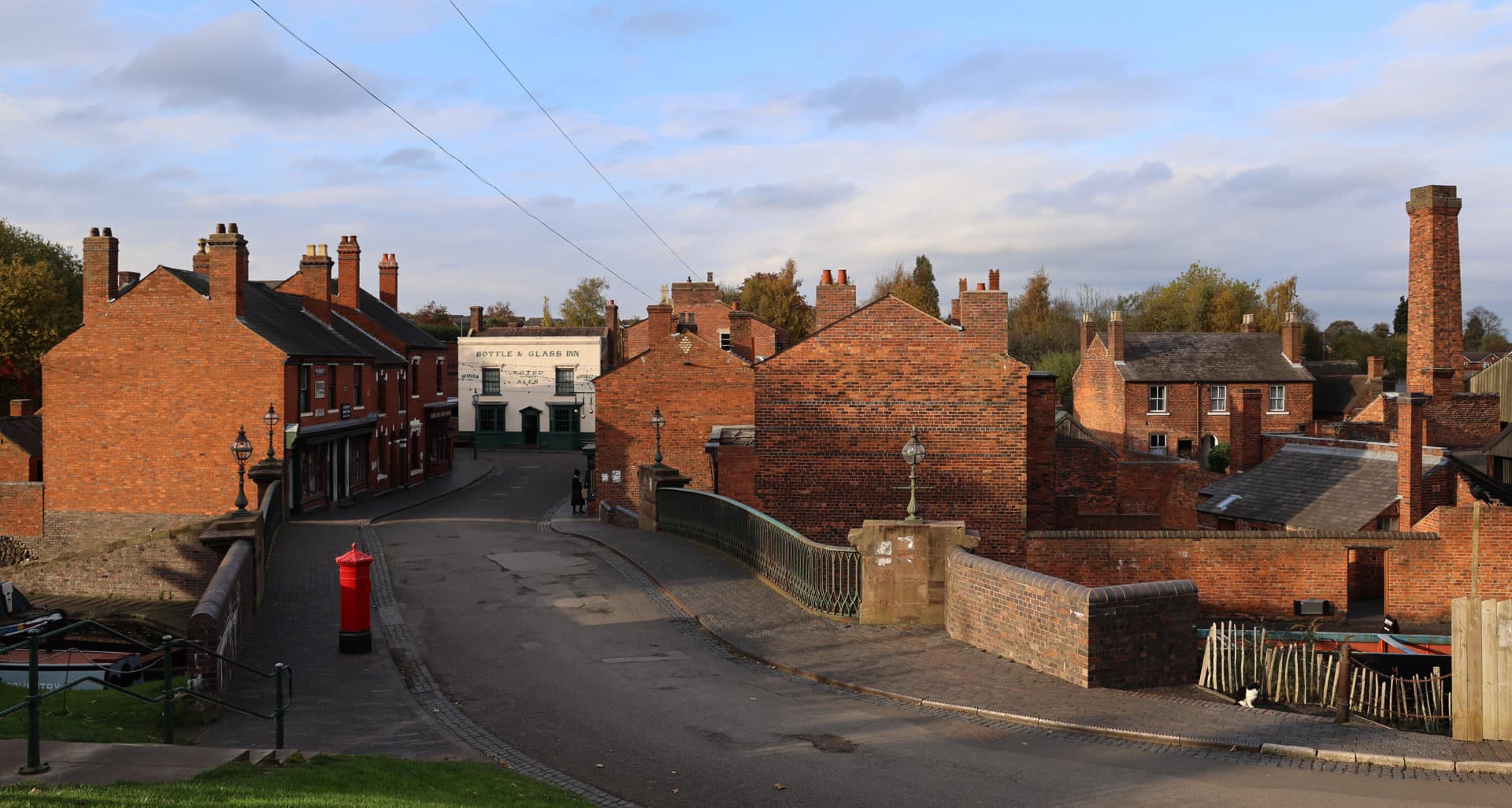 Main street at the Black Country Living Museum, Dudley