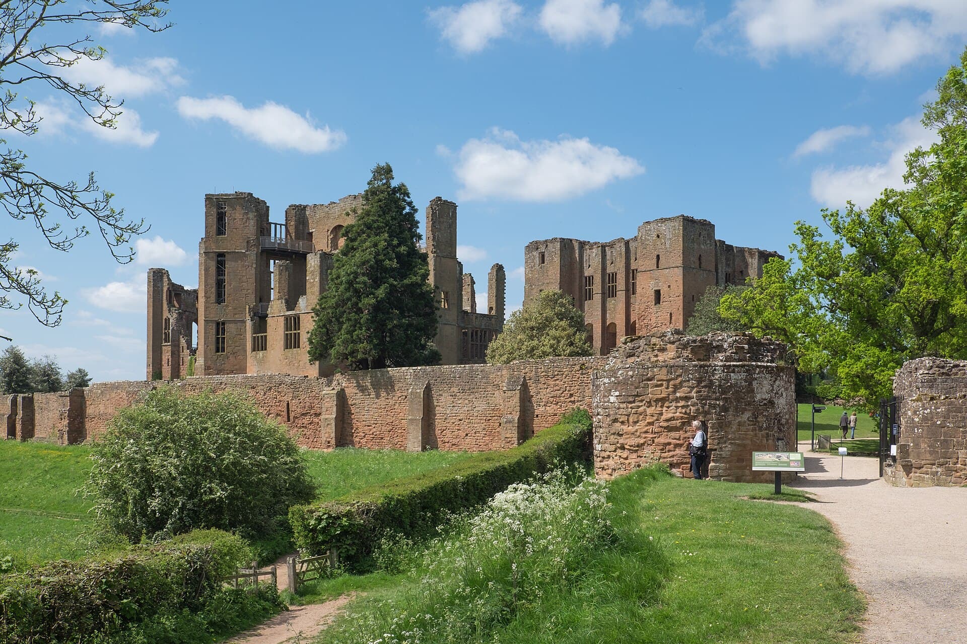 Kenilworth Castle ruins, Warwickshire
